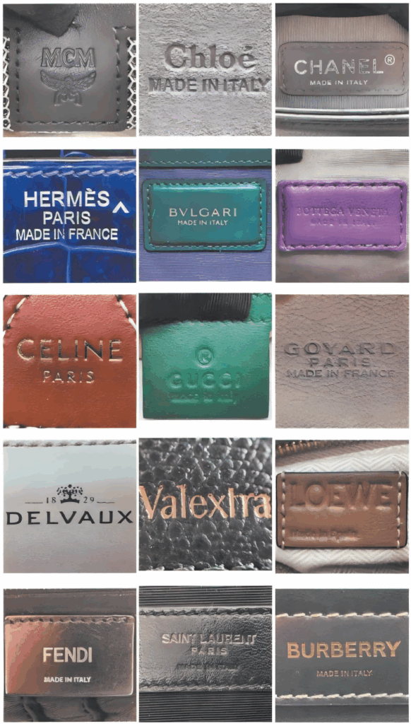 Spotting Fake Designer Bags-Authentic Luxury Brand Logos