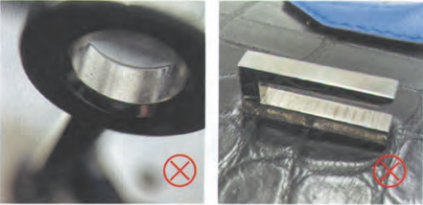 Hermes Birkin bag replica-Counterfeit lock and buckle: loose fit, thin metal