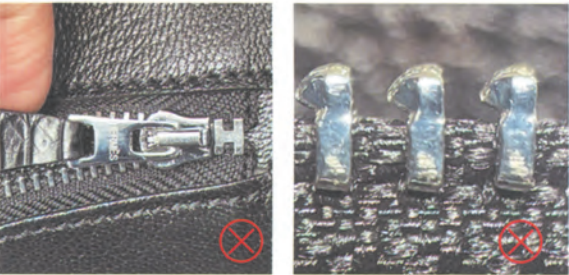Hermes Birkin bag replica-Fake zipper pull: vague H, stiff movement
