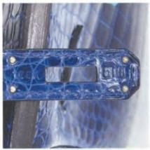 Hermès craft stamp detail – subtle marking for authentication.