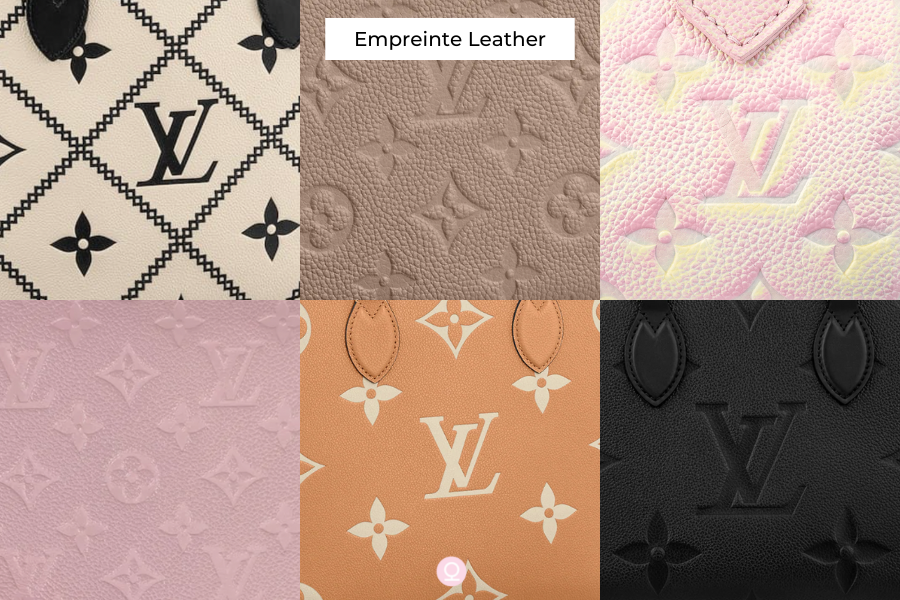 Louis Vuitton Monogram Empreinte embossed calfskin leather